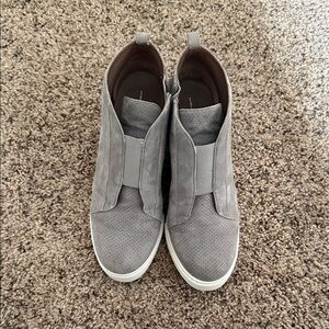 Paolo Light Gray Ankle Booties